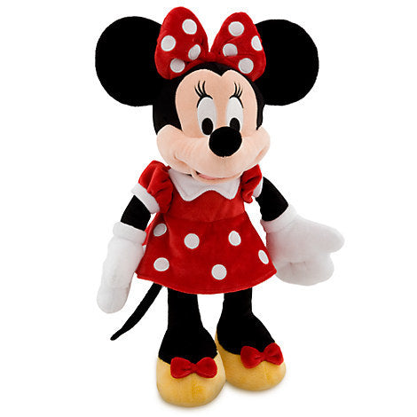 Minnie Mouse Plush – Red – Medium 18''