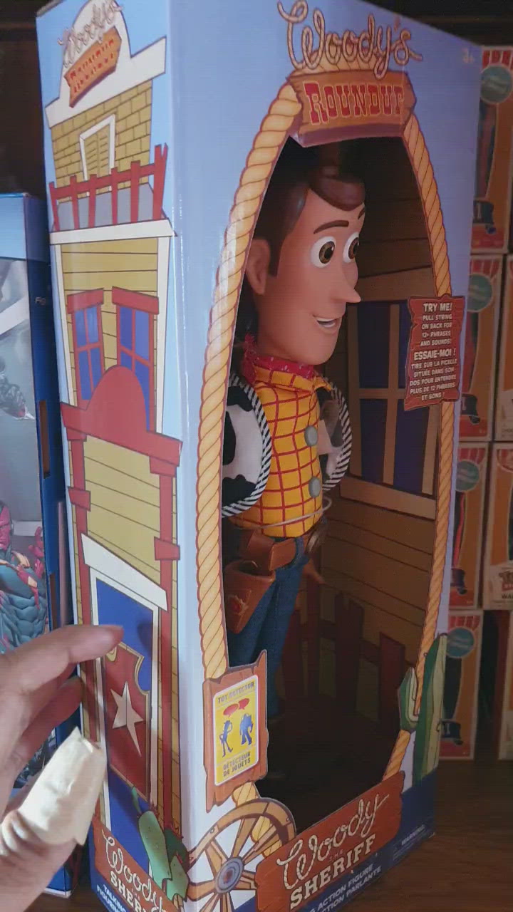  DISNEY Store Official Woody Interactive Talking Action