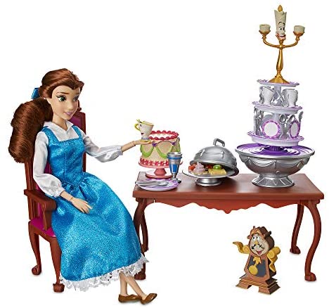 Belle Classic Doll Dinner Party Play Set – Beauty and the Beast