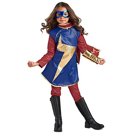 Disney Store  Captain Marvel Girls Costume size 7/8