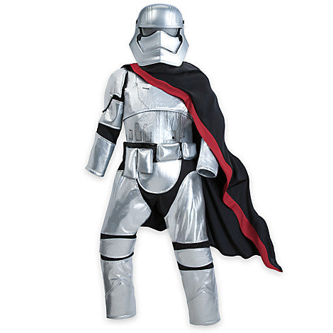 Authentic Disney Store Captain Phasma Costume for Kids - Star Wars