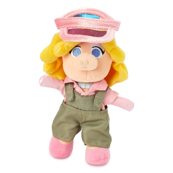 Disney nuiMOs Outfit – Olive Overalls with Pink Visor -Outfit Only