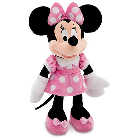 A "Disney Store" Exclusive Authentic Minnie Mouse Plush - Pink - Medium - 19''