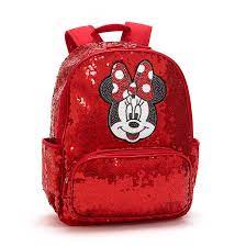 Disney Store Minnie Mouse Sequin Backpack