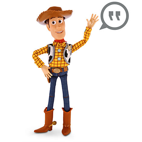 Disney Woody Interactive Talking Action Figure-16"A Disney Store Exclusive